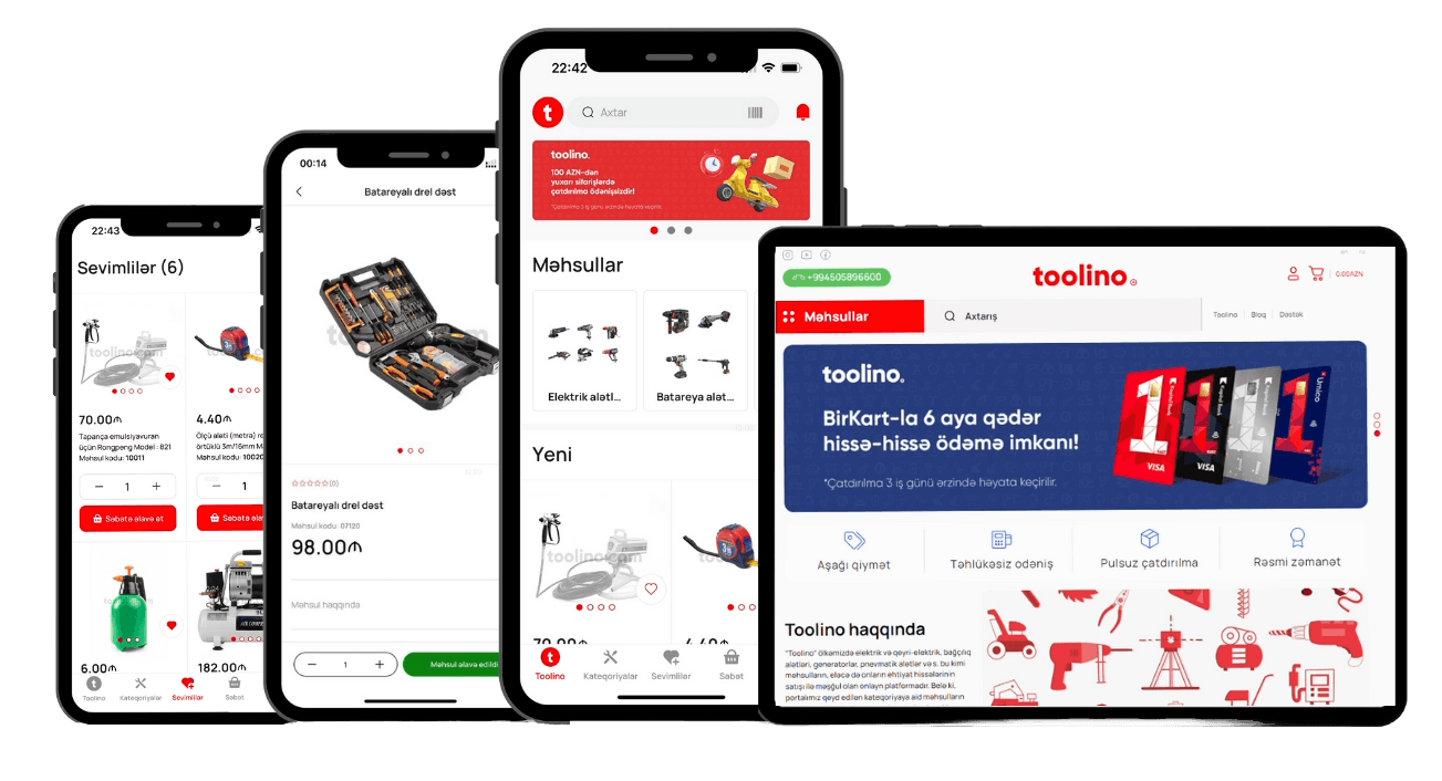 Toolino Application